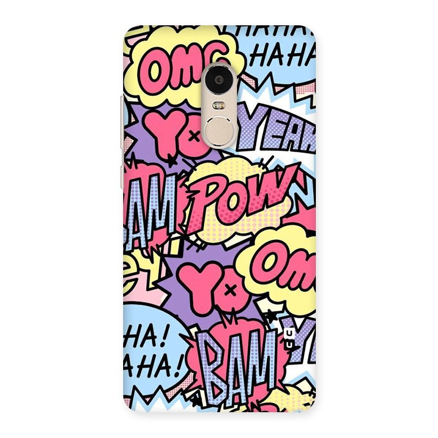 Bam Omg Back Case for Xiaomi Redmi Note 4