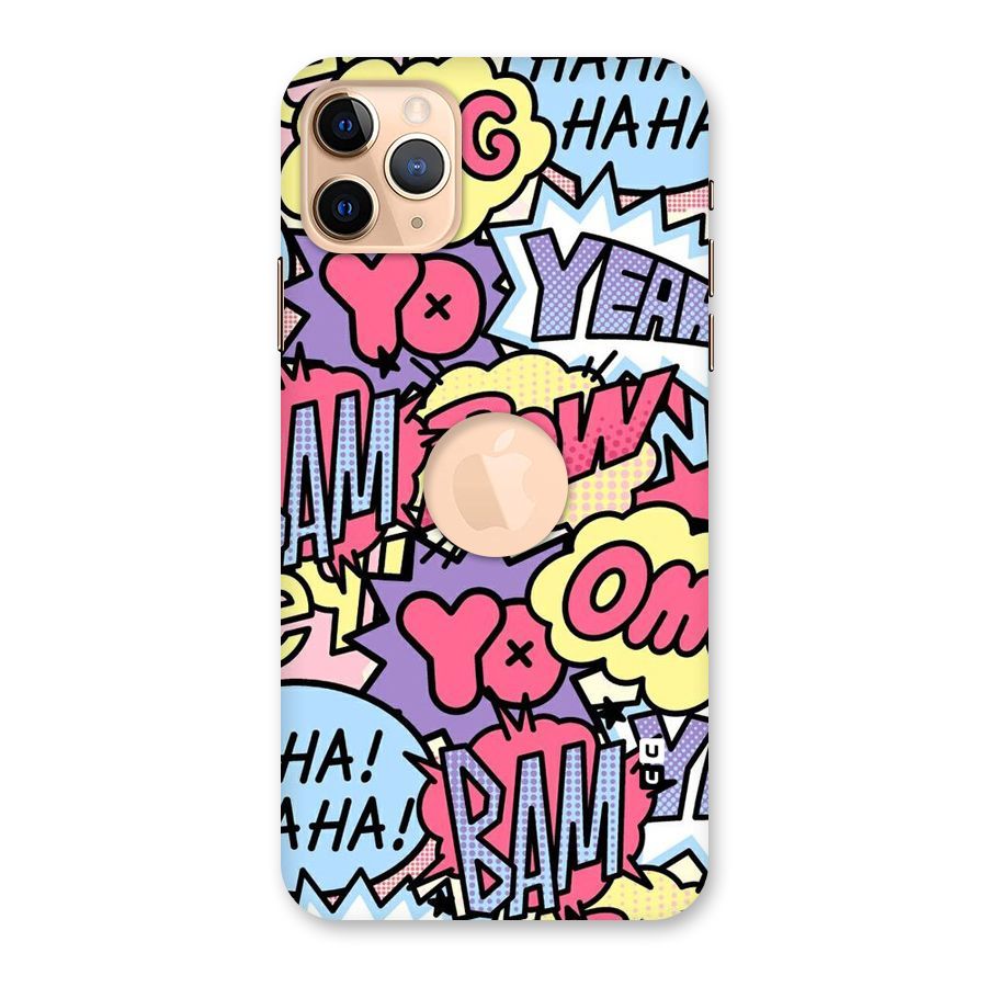 Bam Omg Back Case for iPhone 11 Pro Max Logo Cut