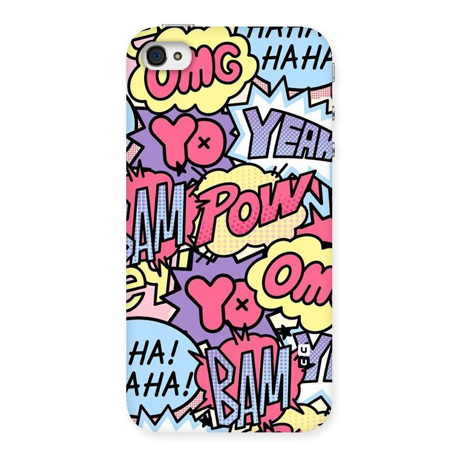 Bam Omg Back Case for iPhone 4 4s