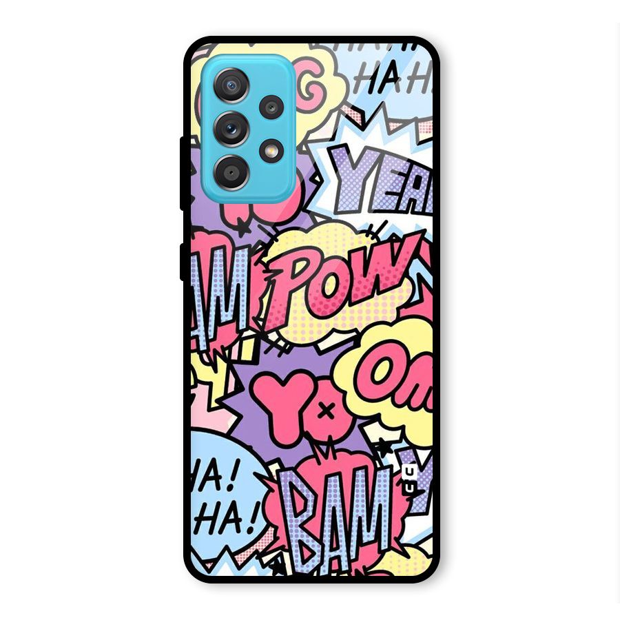 Bam Omg Glass Back Case for Galaxy A52