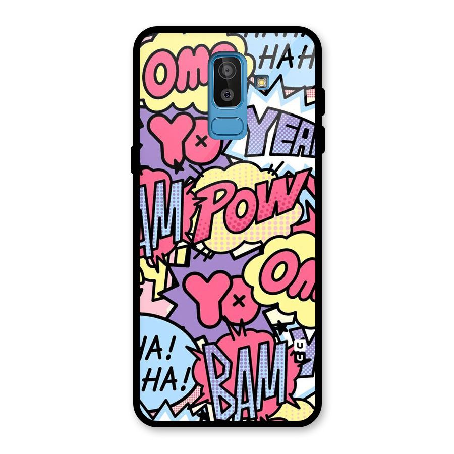 Bam Omg Glass Back Case for Galaxy J8