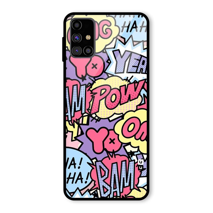 Bam Omg Glass Back Case for Galaxy M31s