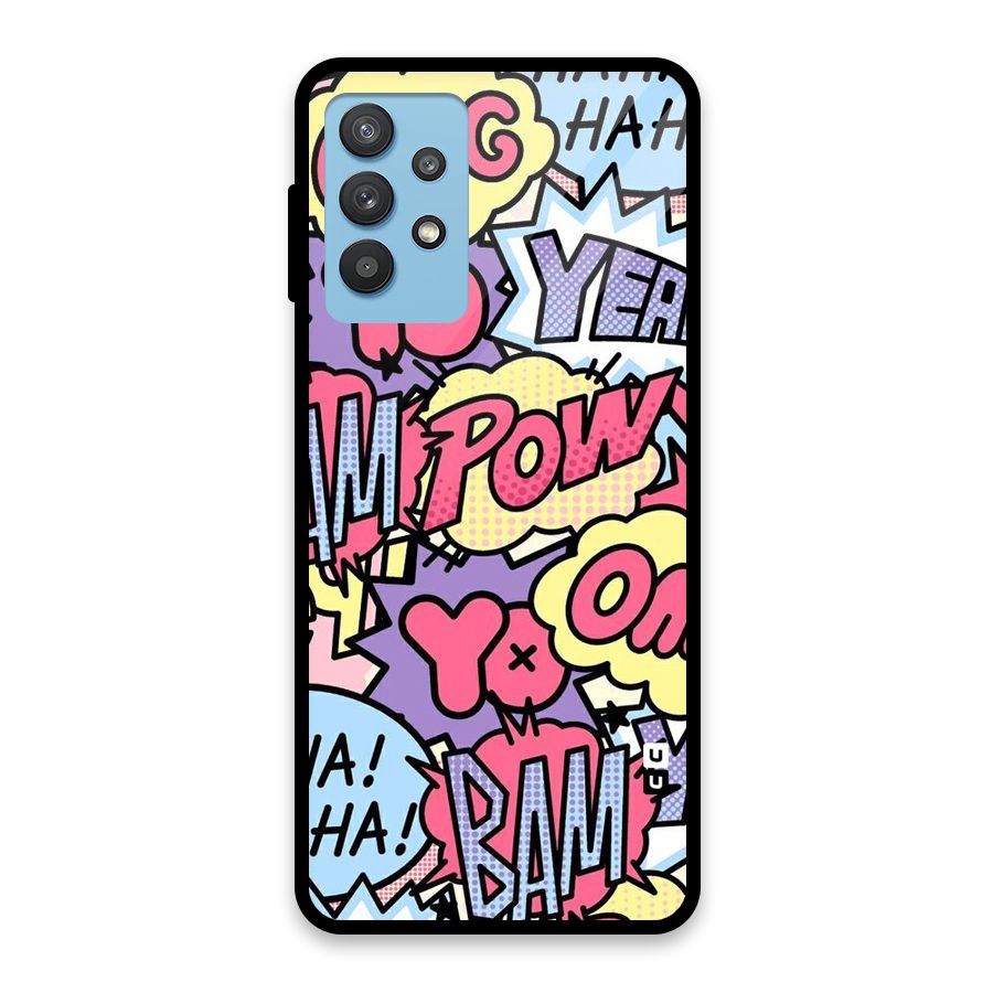 Bam Omg Glass Back Case for Galaxy M32 5G