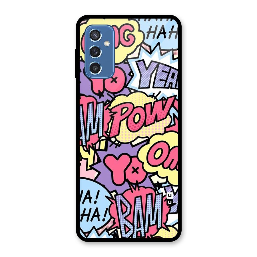 Bam Omg Glass Back Case for Galaxy M52 5G