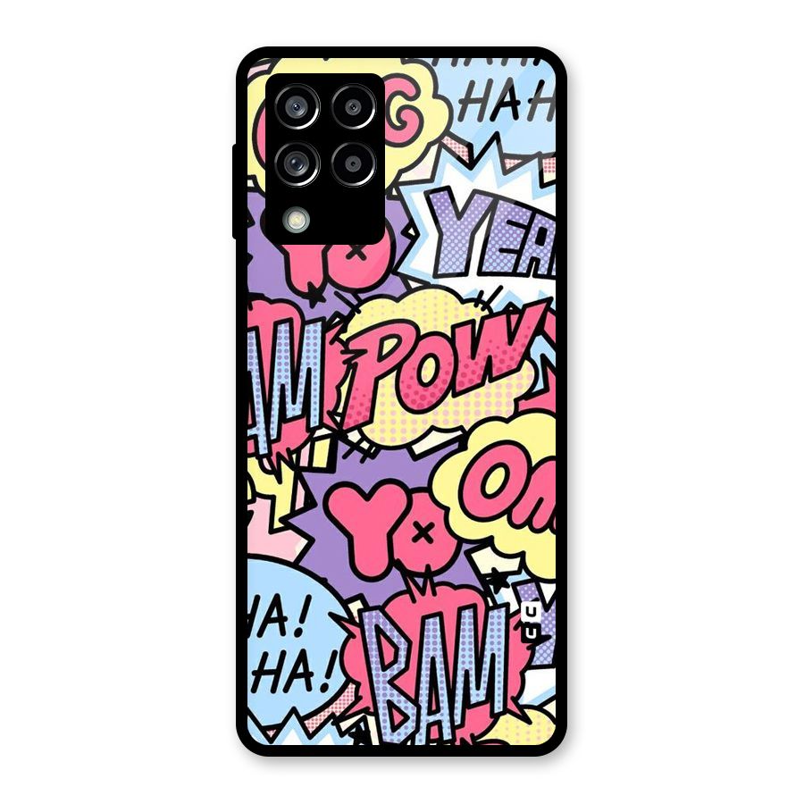 Bam Omg Glass Back Case for Galaxy M53 5G