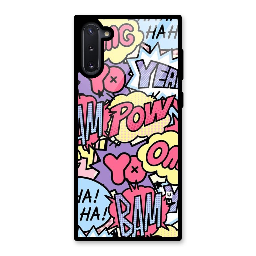 Bam Omg Glass Back Case for Galaxy Note 10