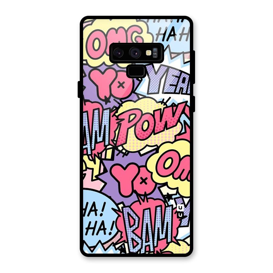 Bam Omg Glass Back Case for Galaxy Note 9