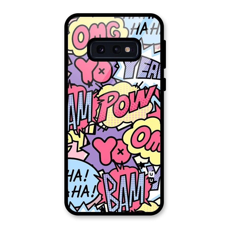 Bam Omg Glass Back Case for Galaxy S10e