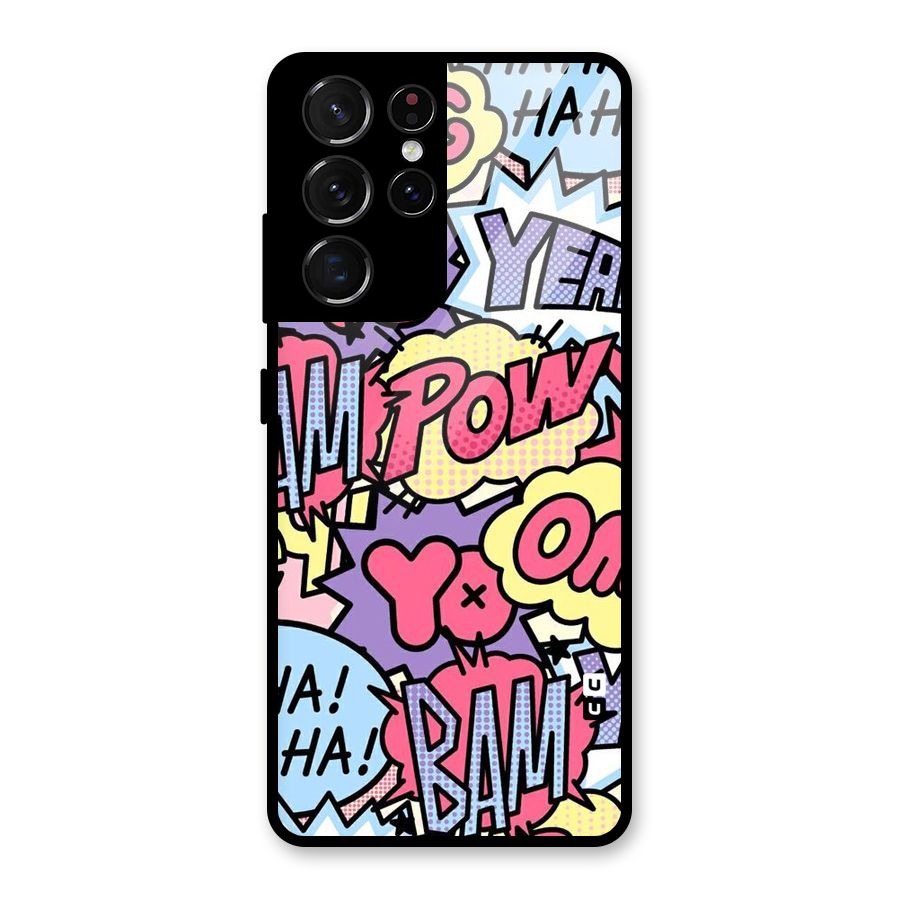 Bam Omg Glass Back Case for Galaxy S21 Ultra 5G