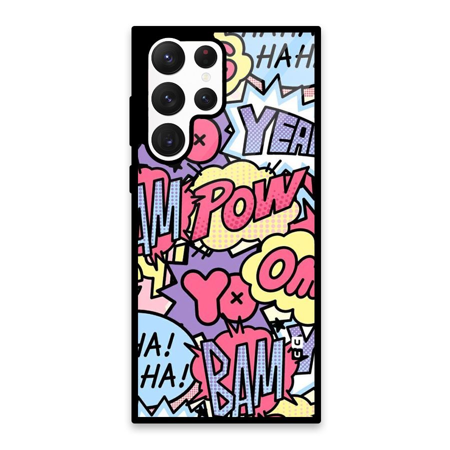 Bam Omg Glass Back Case for Galaxy S22 Ultra 5G