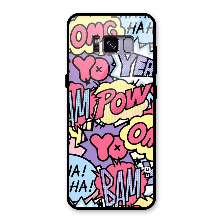 Bam Omg Glass Back Case for Galaxy S8