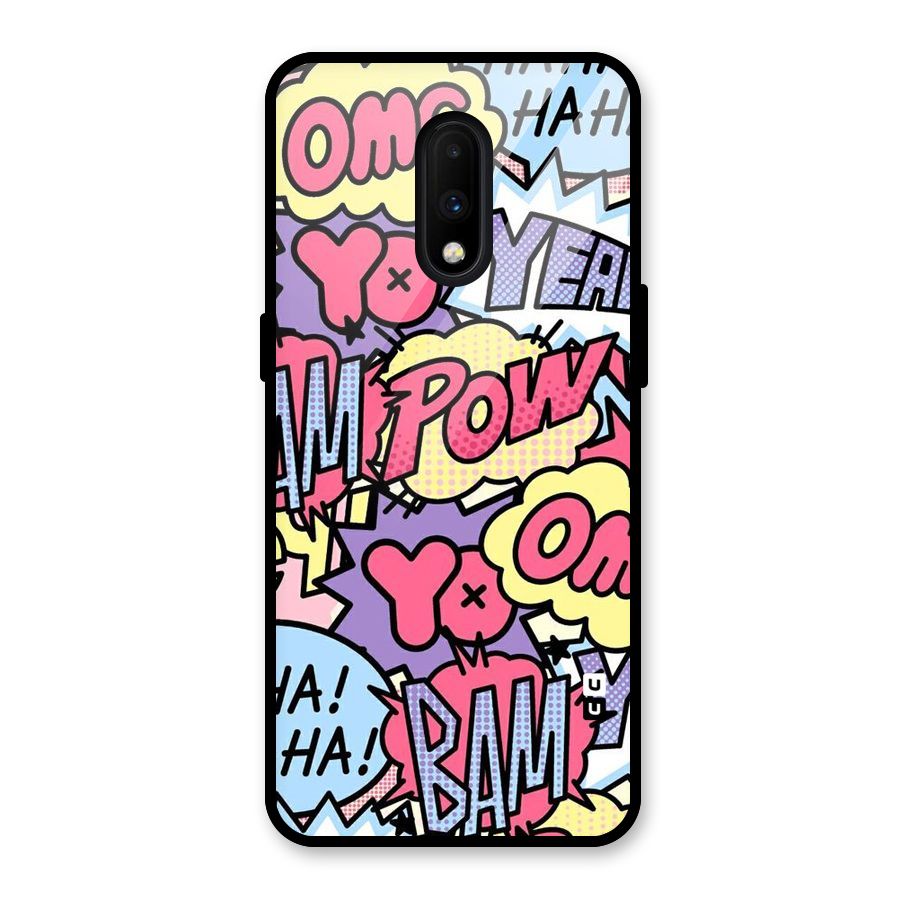 Bam Omg Glass Back Case for OnePlus 7