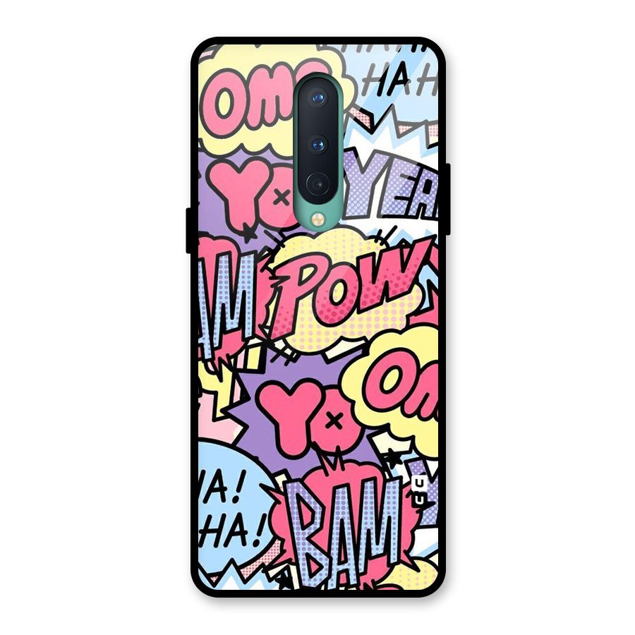 Bam Omg Glass Back Case for OnePlus 8