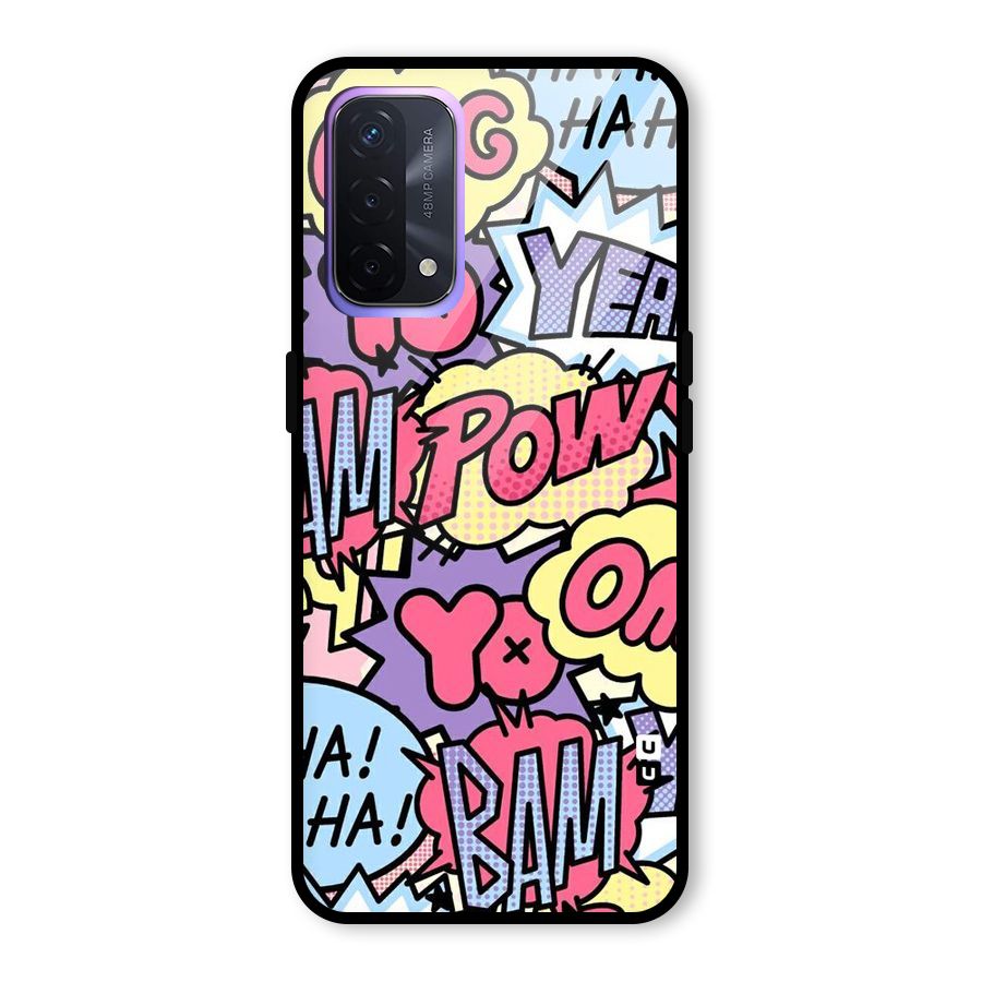 Bam Omg Glass Back Case for Oppo A74 5G