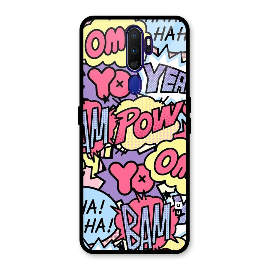 Bam Omg Glass Back Case for Oppo A9 (2020)