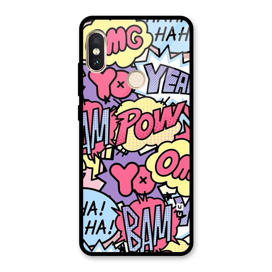 Bam Omg Glass Back Case for Redmi Note 5 Pro