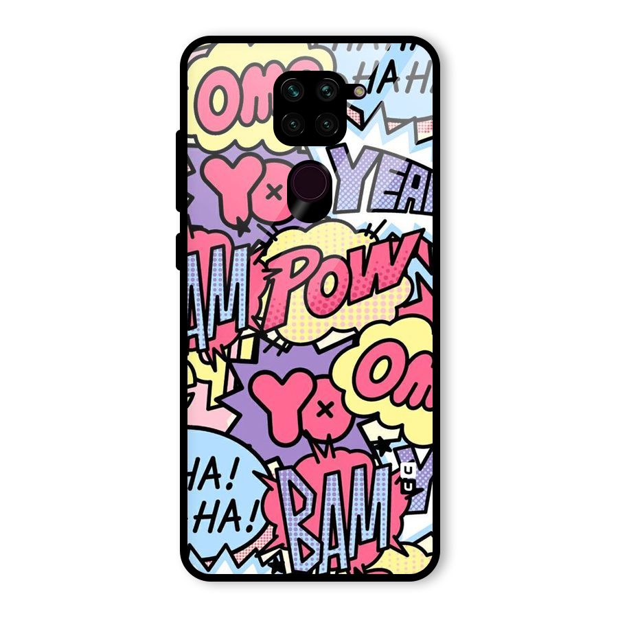 Bam Omg Glass Back Case for Redmi Note 9