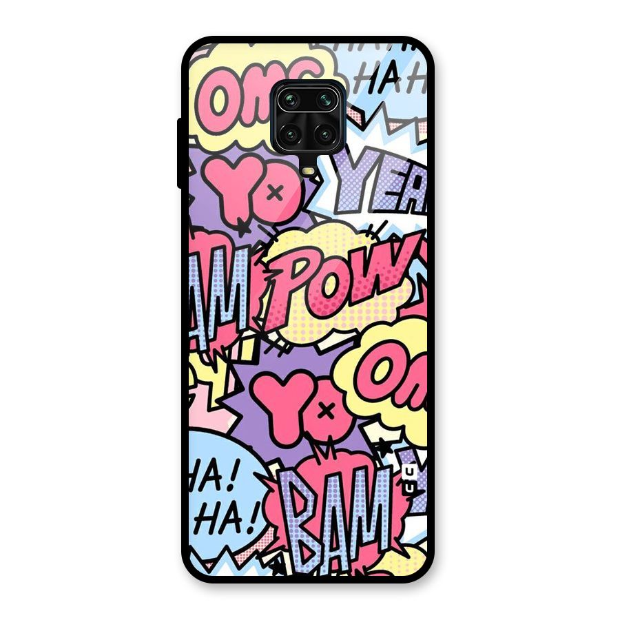 Bam Omg Glass Back Case for Redmi Note 9 Pro Max