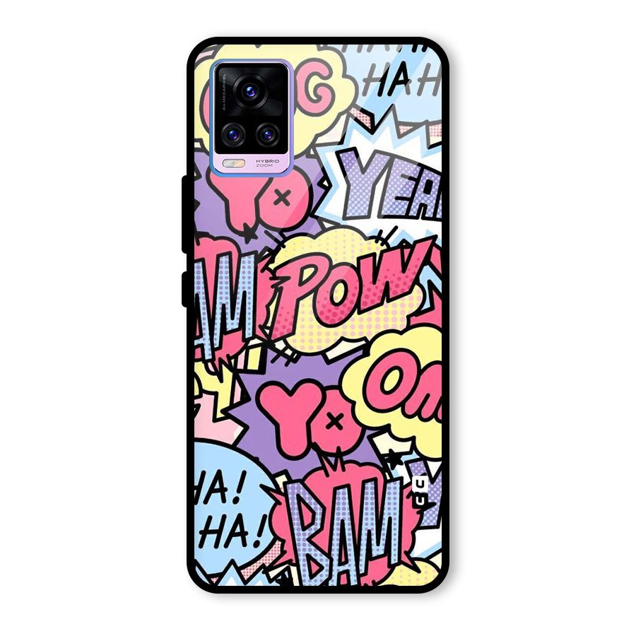 Bam Omg Glass Back Case for Vivo V20 Pro