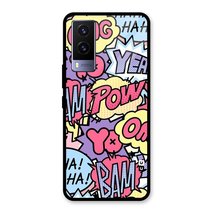 Bam Omg Glass Back Case for Vivo V21e 5G