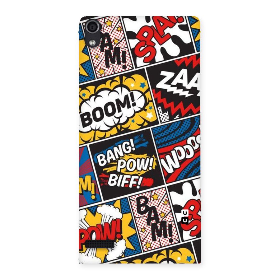 Bam Pattern Back Case for Ascend P6
