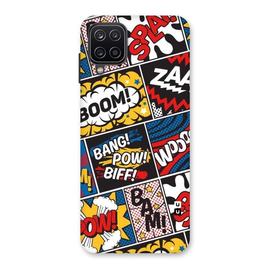 Bam Pattern Back Case for Galaxy A12
