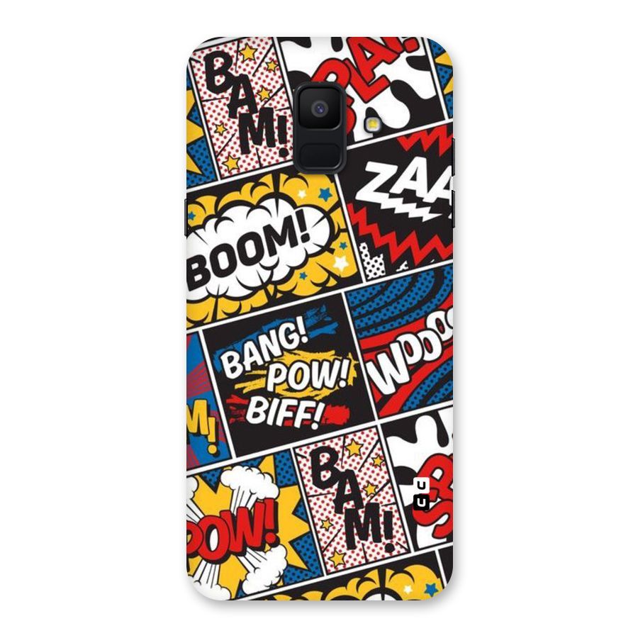 Bam Pattern Back Case for Galaxy A6 (2018)