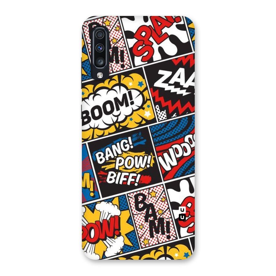 Bam Pattern Back Case for Galaxy A70