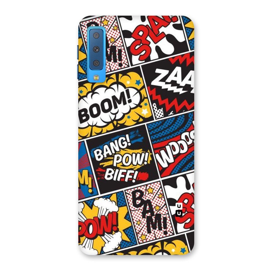 Bam Pattern Back Case for Galaxy A7 (2018)