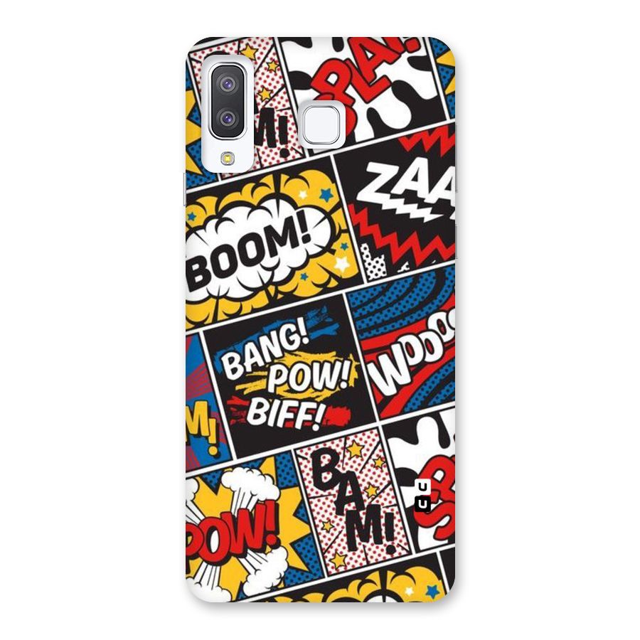 Bam Pattern Back Case for Galaxy A8 Star