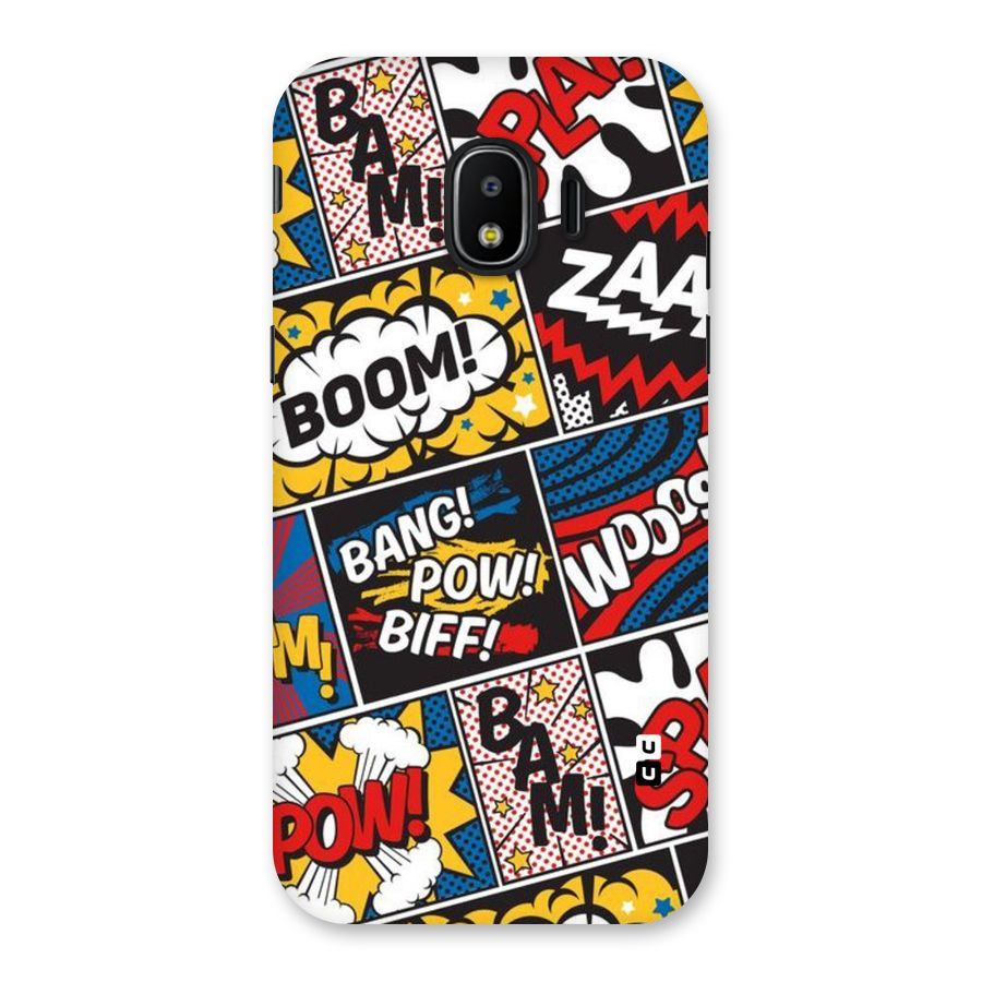 Bam Pattern Back Case for Galaxy J2 Pro 2018