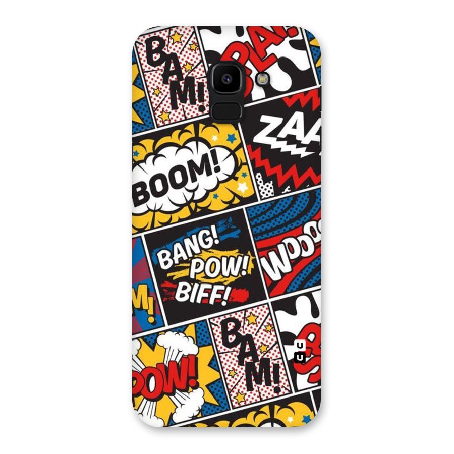 Bam Pattern Back Case for Galaxy J6