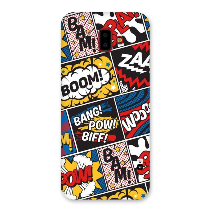Bam Pattern Back Case for Galaxy J6 Plus