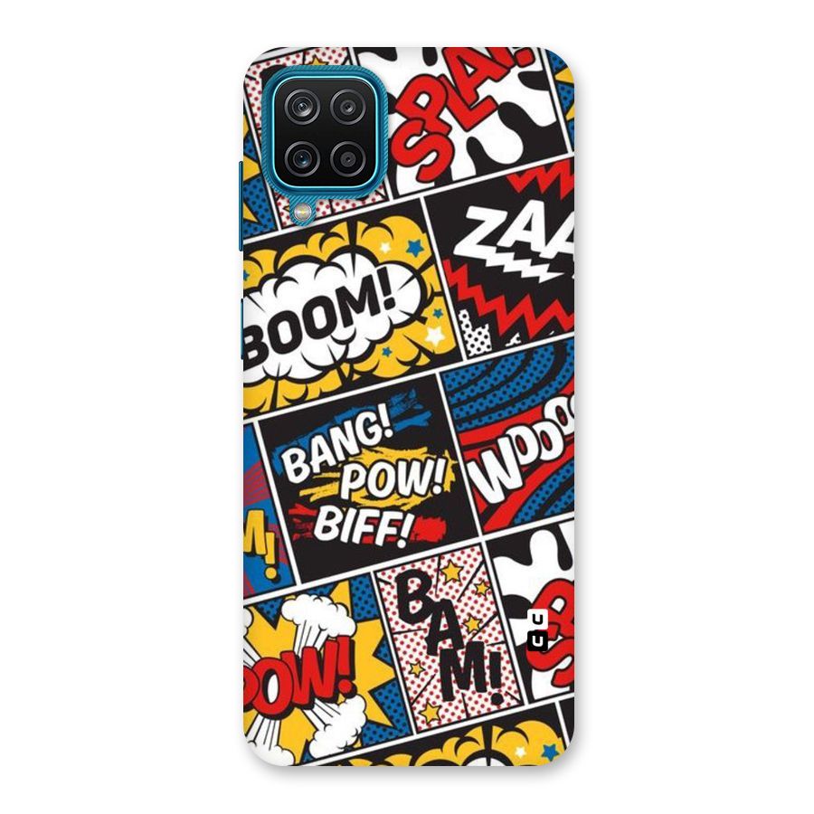 Bam Pattern Back Case for Galaxy M12