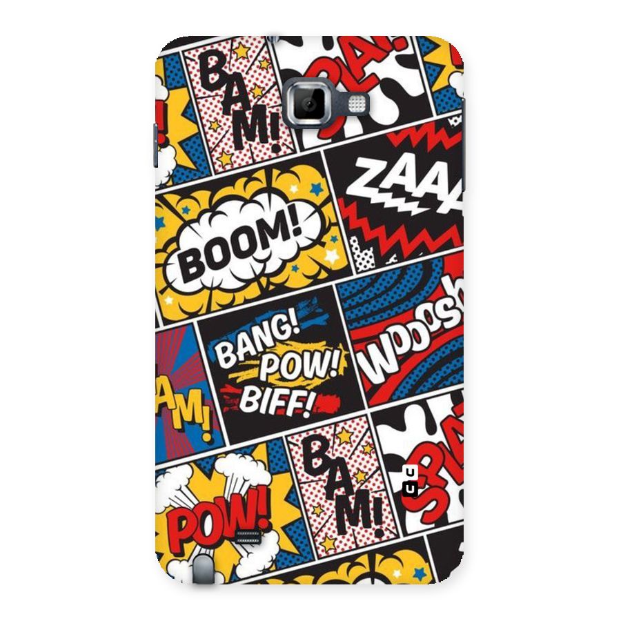 Bam Pattern Back Case for Galaxy Note