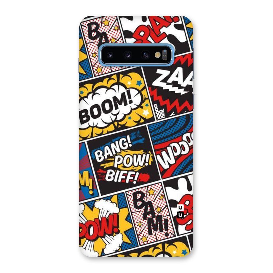 Bam Pattern Back Case for Galaxy S10