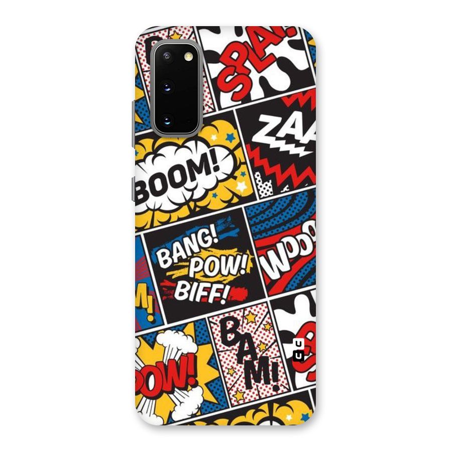 Bam Pattern Back Case for Galaxy S20
