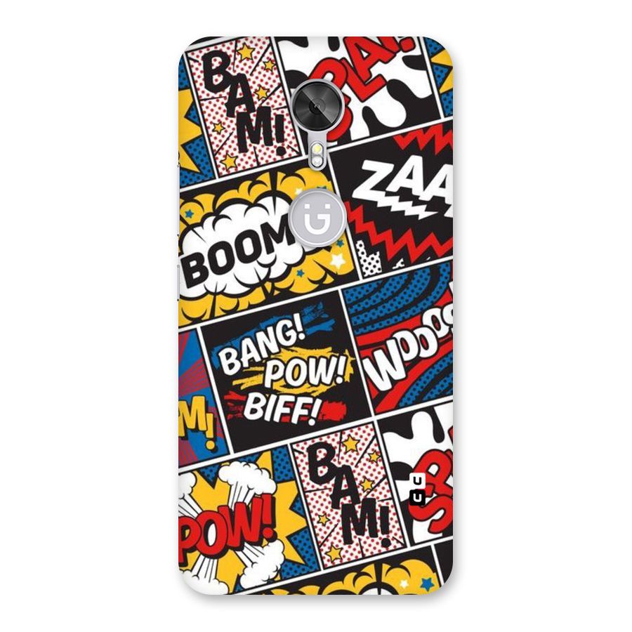 Bam Pattern Back Case for Gionee A1