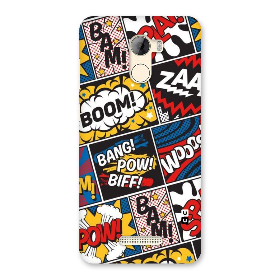 Bam Pattern Back Case for Gionee A1 LIte