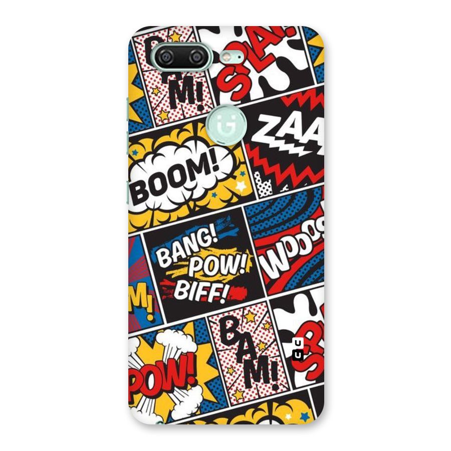 Bam Pattern Back Case for Gionee S10