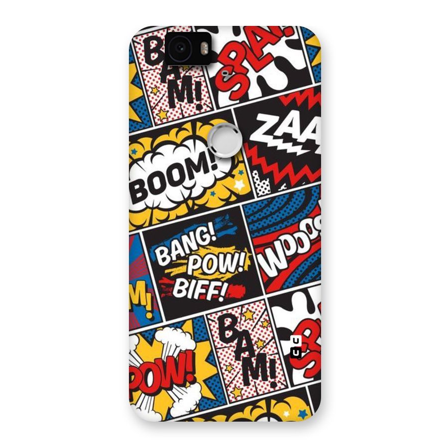 Bam Pattern Back Case for Google Nexus-6P