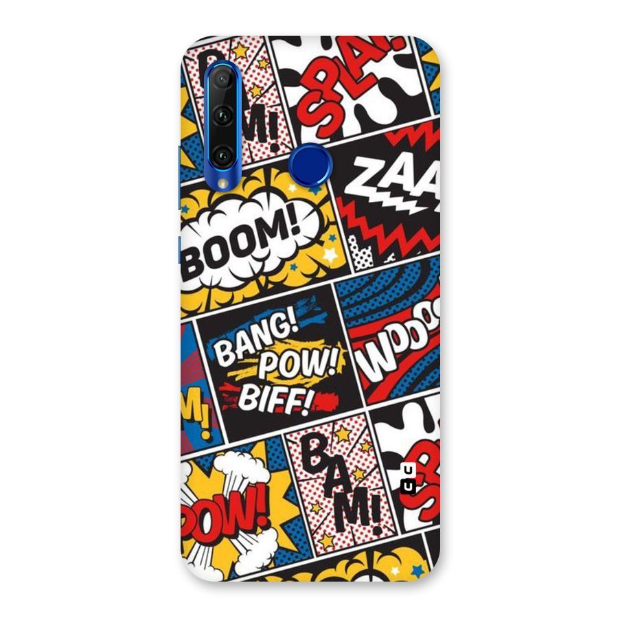 Bam Pattern Back Case for Honor 20i