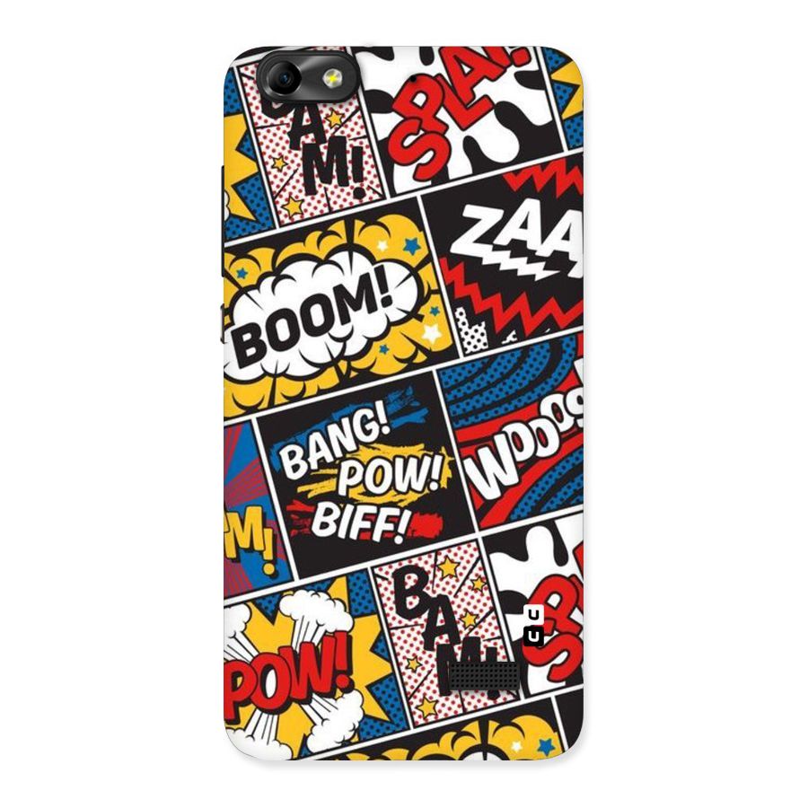 Bam Pattern Back Case for Honor 4C