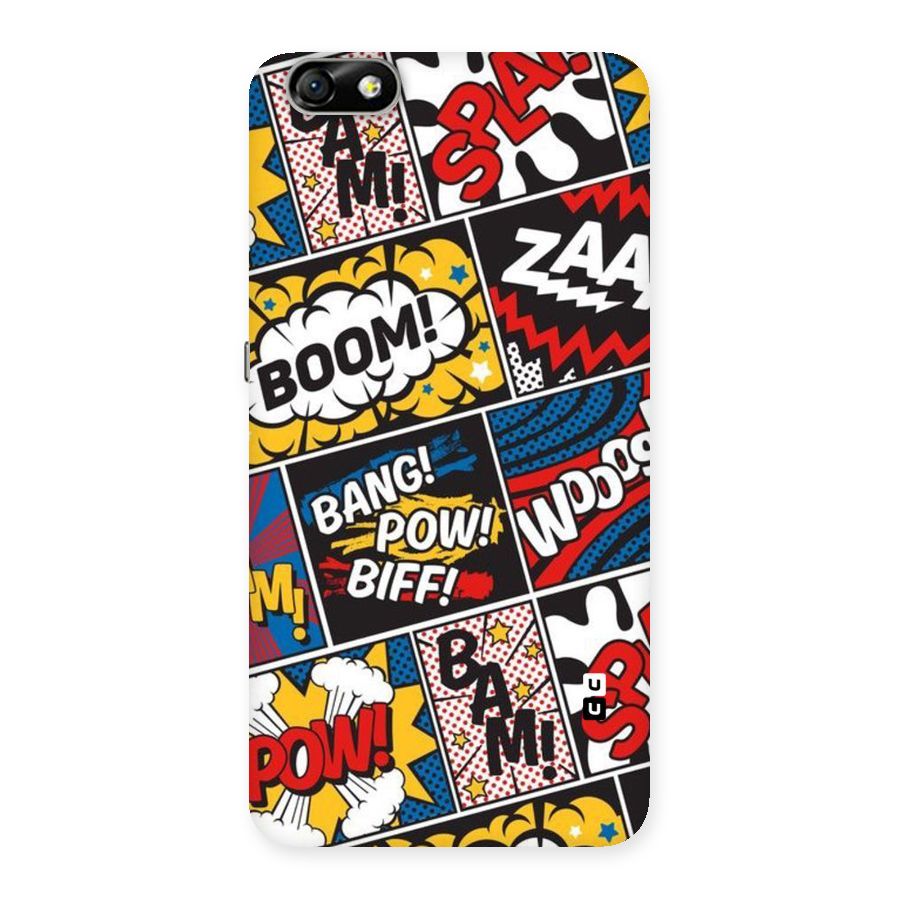 Bam Pattern Back Case for Honor 4X