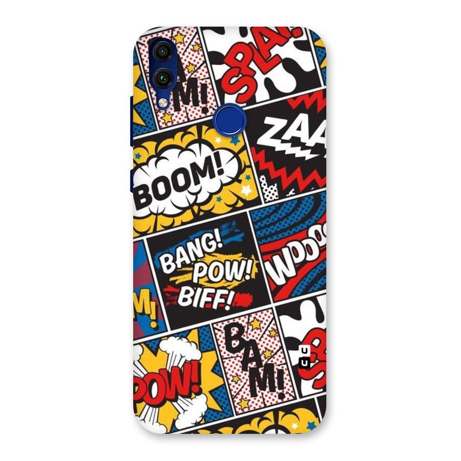 Bam Pattern Back Case for Honor 8C