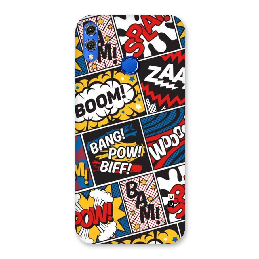 Bam Pattern Back Case for Honor 8X