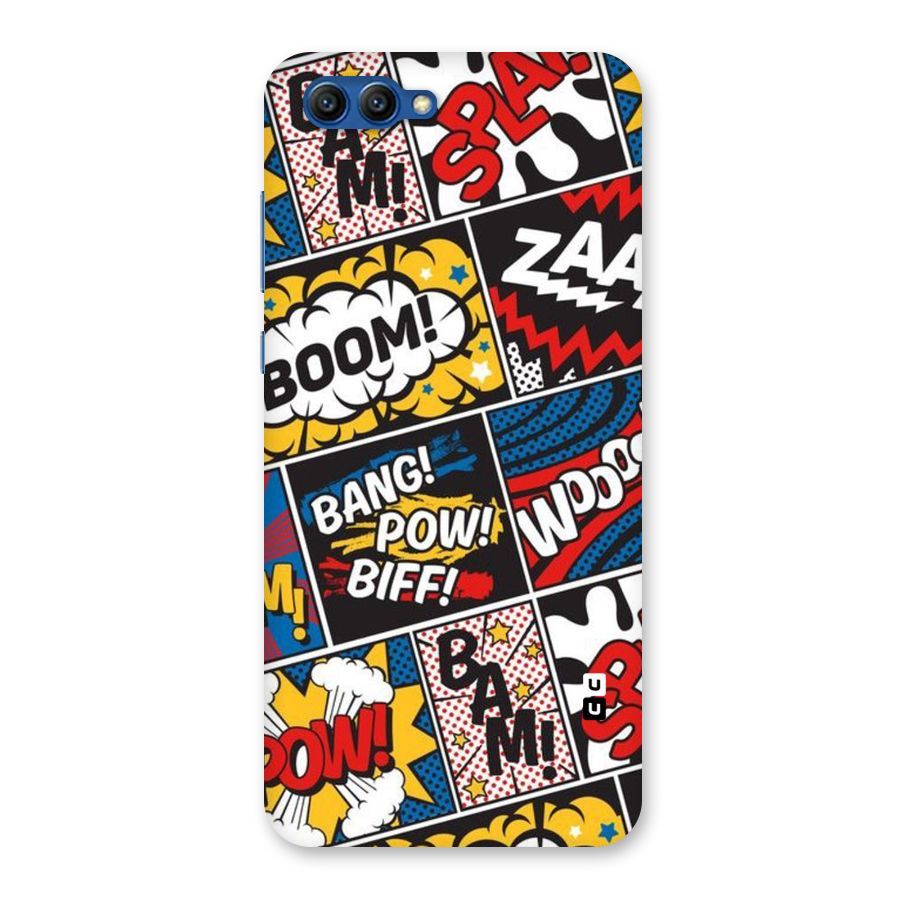 Bam Pattern Back Case for Honor View 10