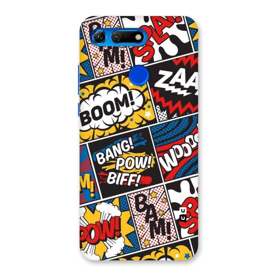 Bam Pattern Back Case for Honor View 20