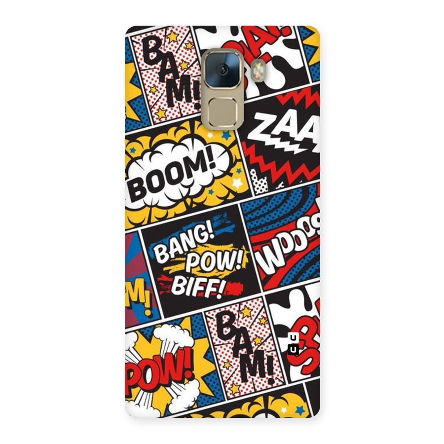 Bam Pattern Back Case for Huawei Honor 7