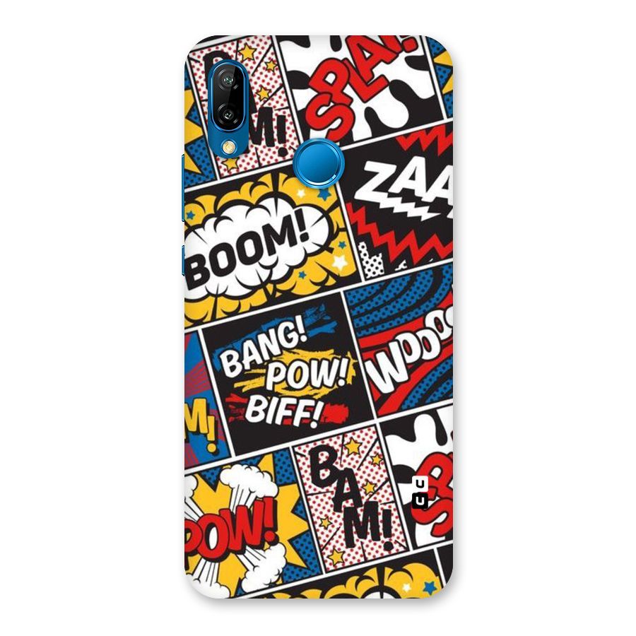 Bam Pattern Back Case for Huawei P20 Lite